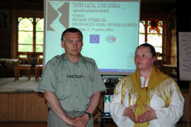 spotkanie podsumowujce, dyrektor GOKR-u Maria Btkowska i Ing. Karol Kosovan