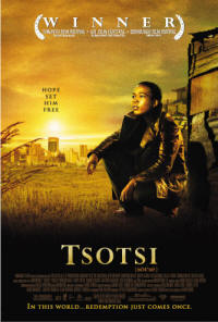 Plakat filmu TSOTSI, 16kB