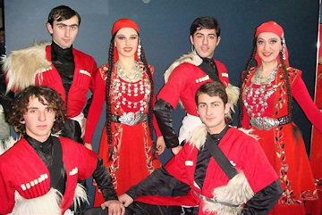 Georgia Folk Dance Group Abjari (Gruzja)